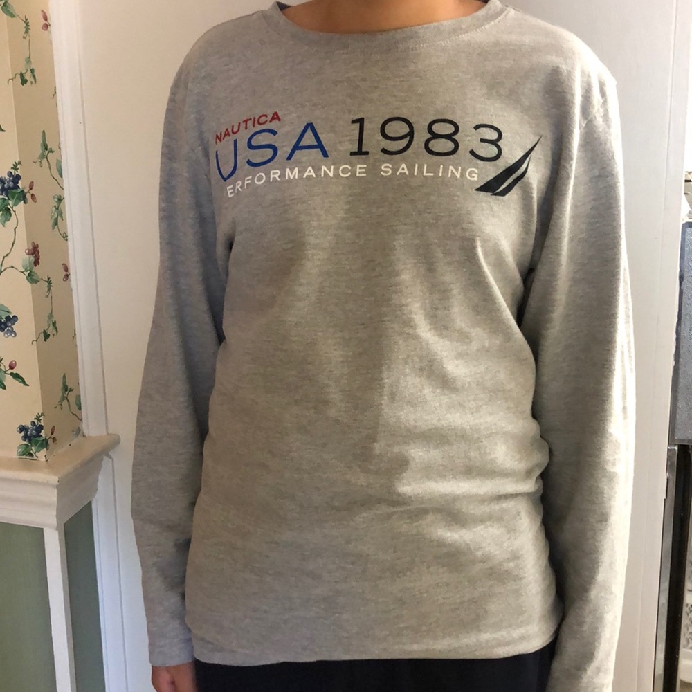 Boys long sleeve shirt Nautica size 14